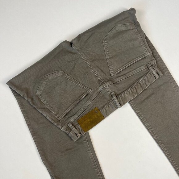 NWT Todd Snyder SLIM FIT 5-POCKET CHINO Denim Jeans Mens 32x32 MOSS - Picture 9 of 13
